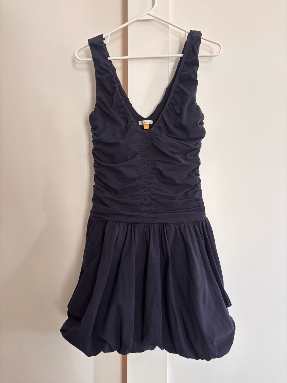 Navy Blue Bubble Dress Size Small
